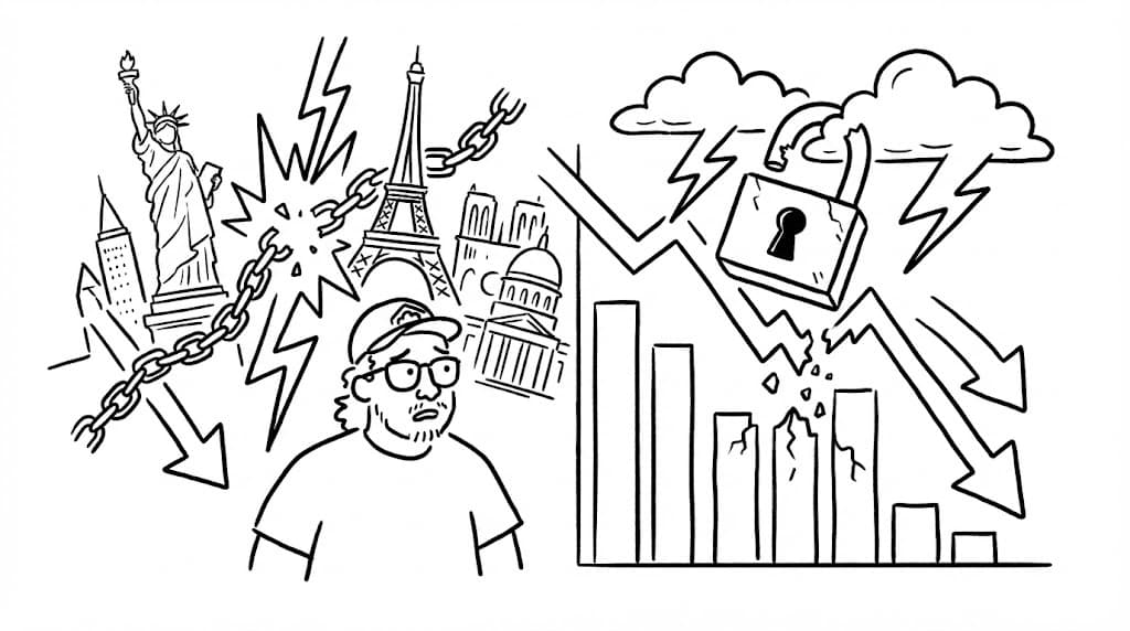 米欧摩擦による世界同時株安：個人投資家にとって「様子見」が今、最善の策である理由